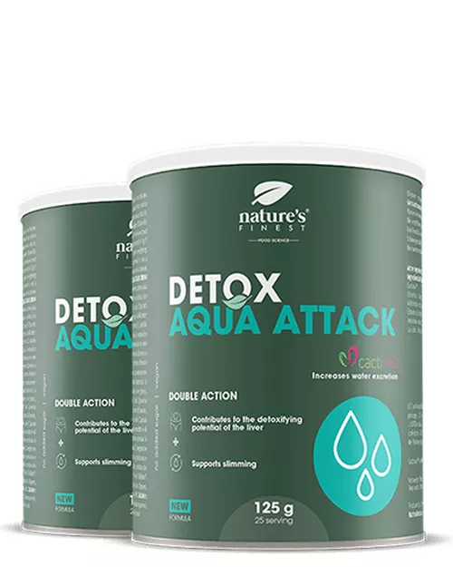 Detox Aqua Attack 1+1 ZDARMA